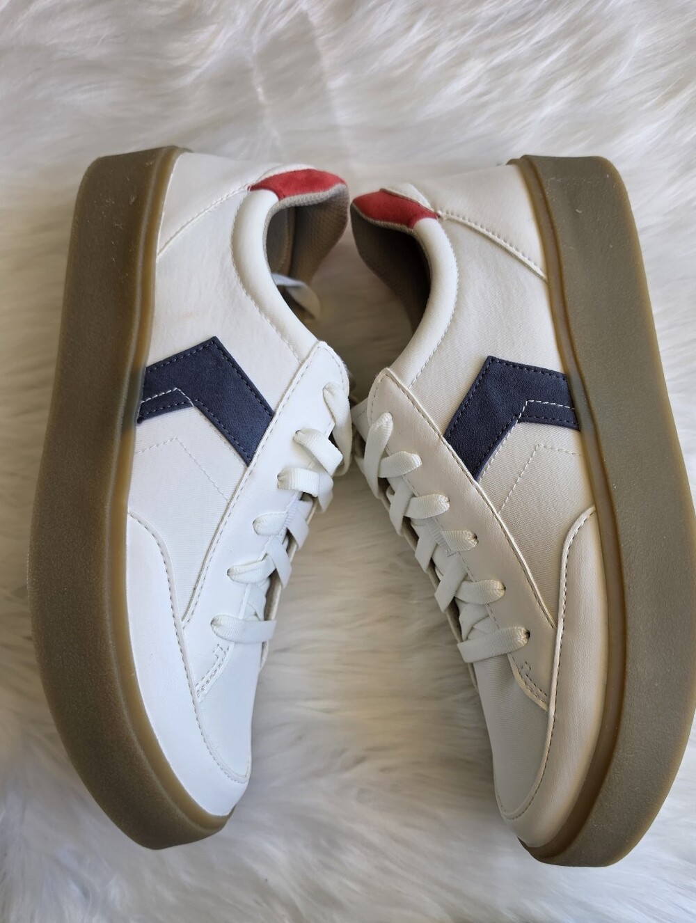 Dr. Scholl S Madison Lace Women S Fashion Sneakers White Nylon Size 9.5M